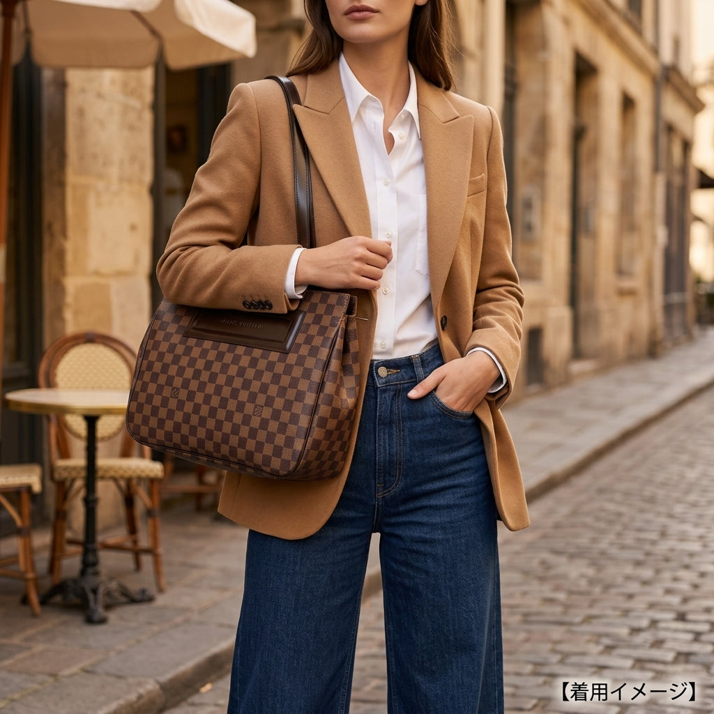 LOUIS VUITTON ルイヴィトン パリオリPM ダミエ トートバッグ ダミエ