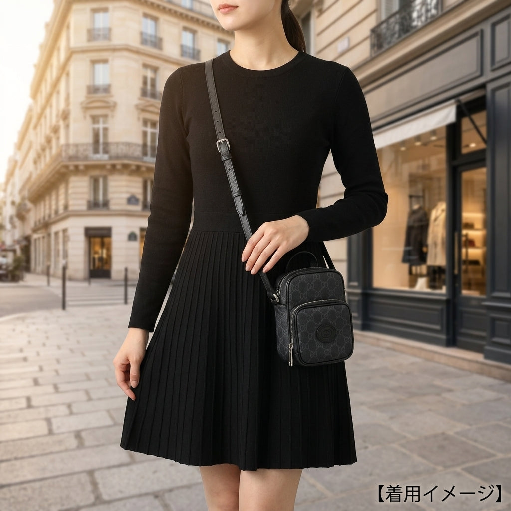 GUCCI グッチ GGスプリーム インターロッキングG ショルダーバッグ GG