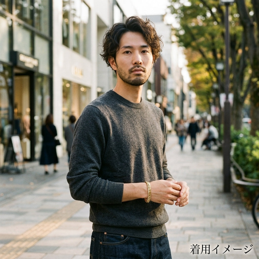 喜平 ブレスレット 約30g 12面トリプル 12DCT 20cm 留め具 中折れ式