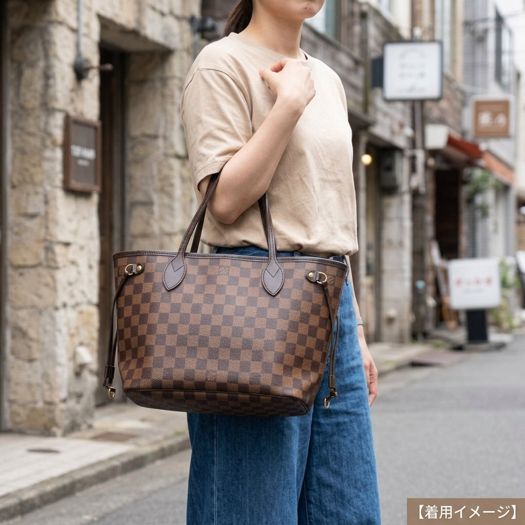 LOUIS VUITTON ルイヴィトン ネヴァーフルPM ダミエ トートバッグ