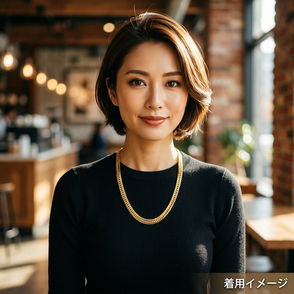 喜平 ネックレス 約50g 12面トリプル 12DCT 50cm 留め具 中折れ式 喜平