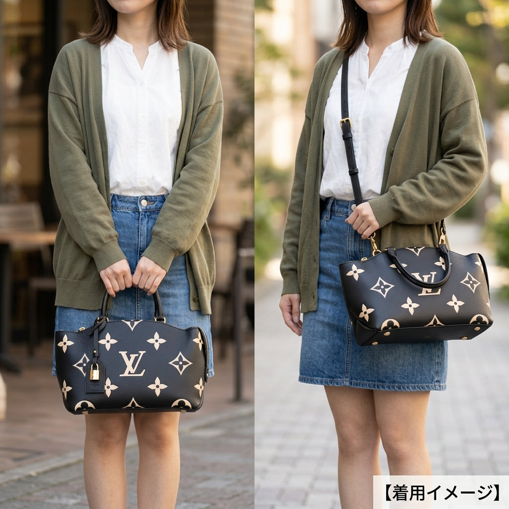 LOUIS VUITTON ルイヴィトン プティパレPM バイカラーモノグラムアン