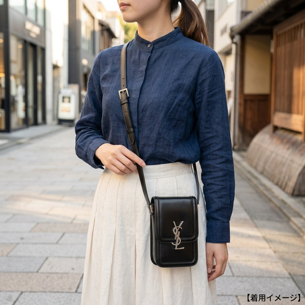 SAINT LAURENT サンローラン ソルフェリーノ ミニ バッグ ショルダー