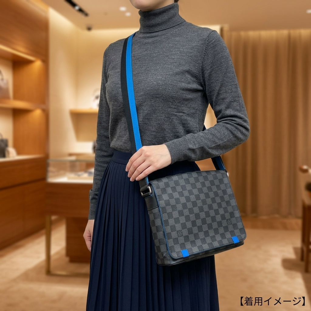 LOUIS VUITTON ルイヴィトン ディストリクト PM NM ダミエグラフィット