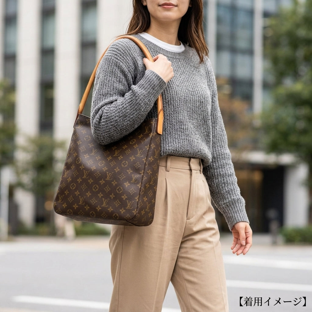 LOUIS VUITTON ルイヴィトン ルーピングGM モノグラム ショルダー LOUIS VUITTON ルイヴィトン ルーピングGM モノグラム ショルダー