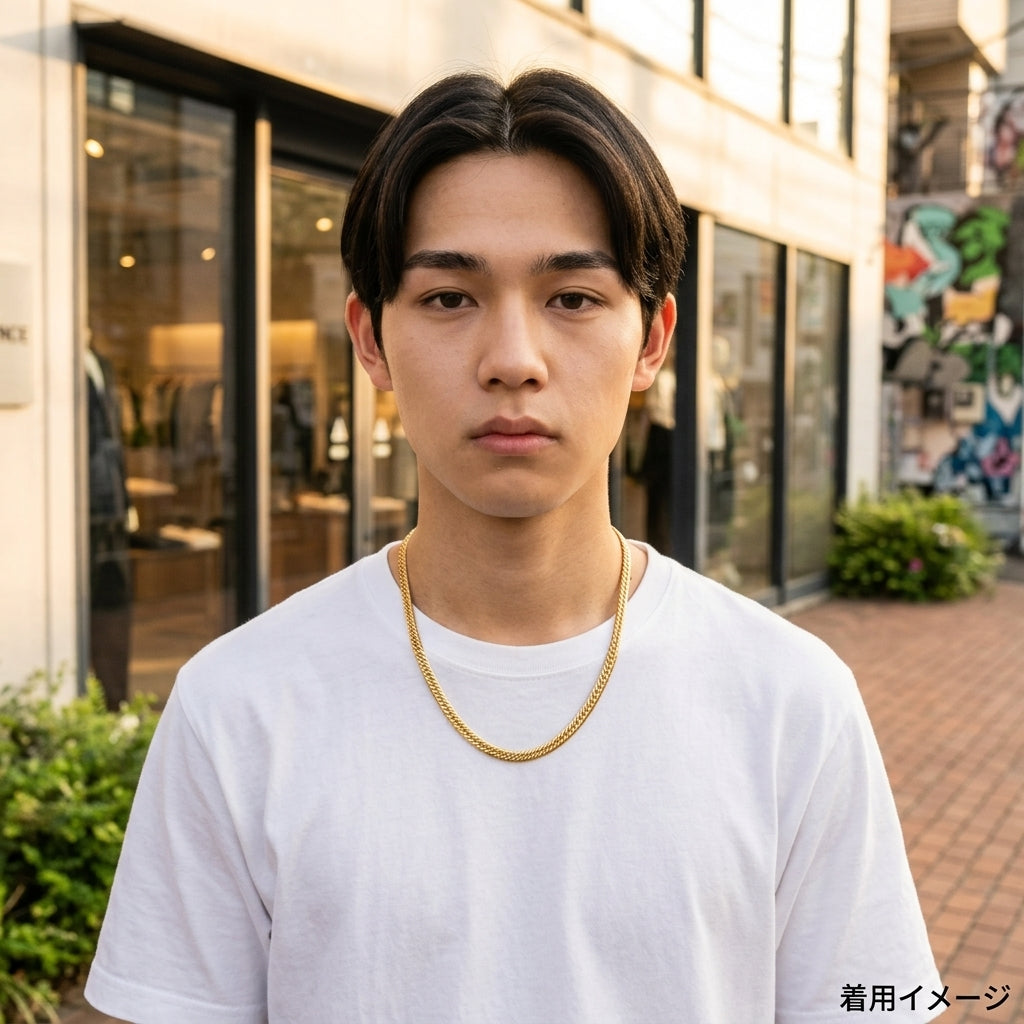 喜平 ネックレス 約30g 12面トリプル 12DCT 50cm 留め具 中折れ式 喜平