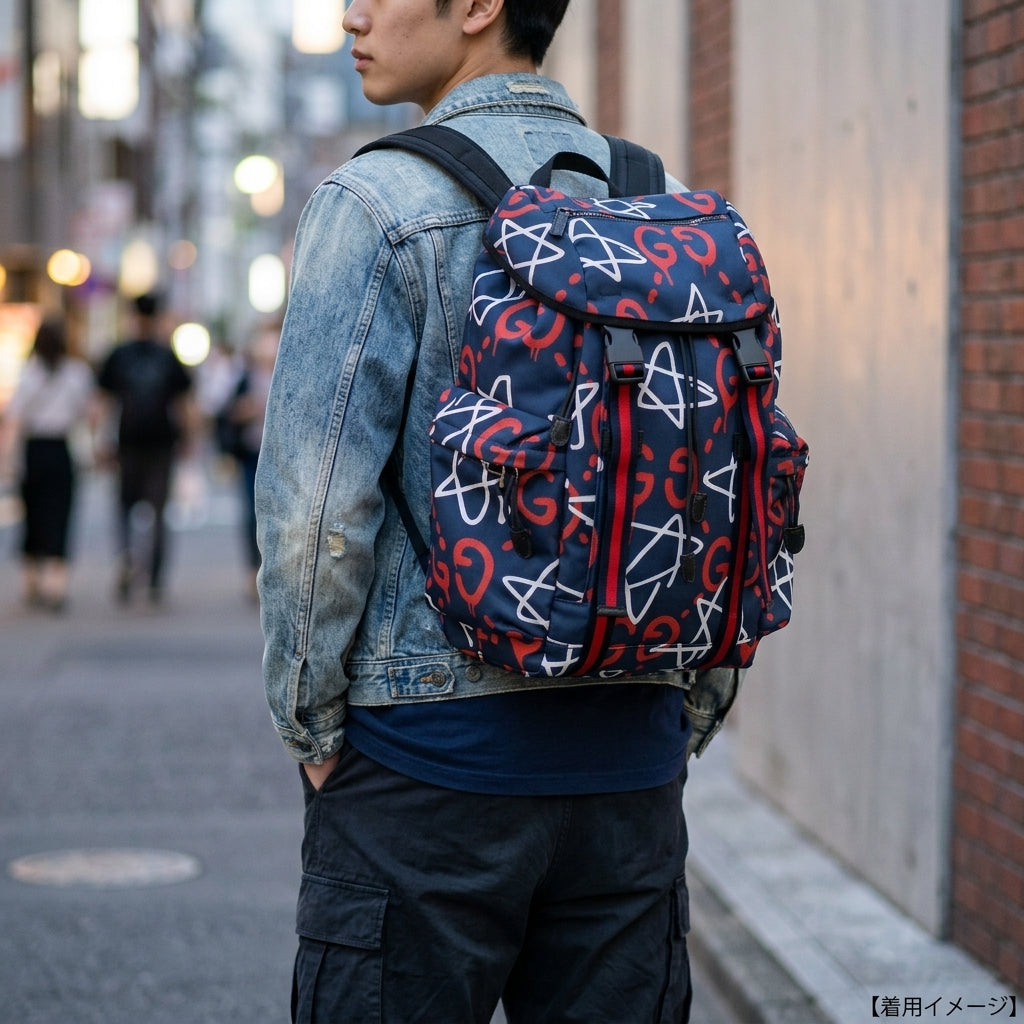 GUCCI グッチ アウトレット品 ゴースト リュック・デイパック ナイロン