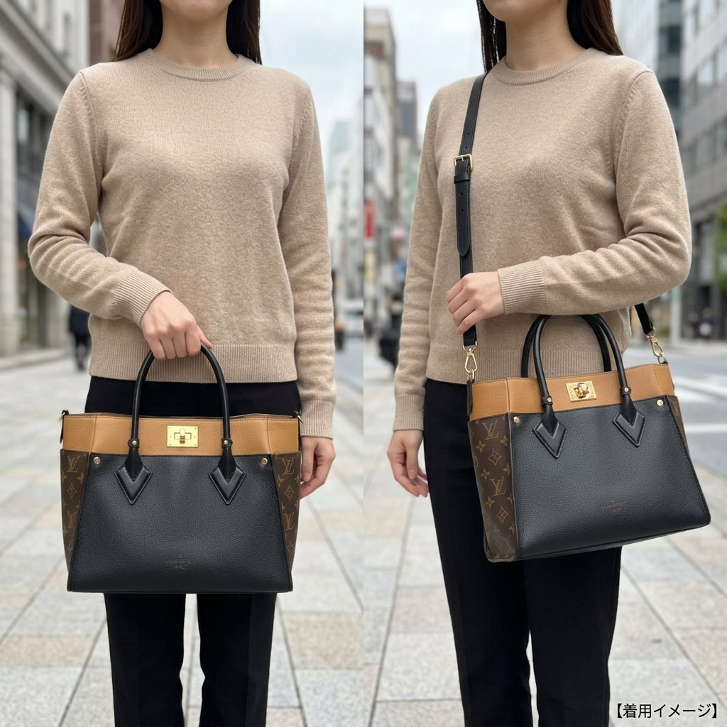 LOUIS VUITTON ルイヴィトン オンマイサイドMM モノグラム ショルダー