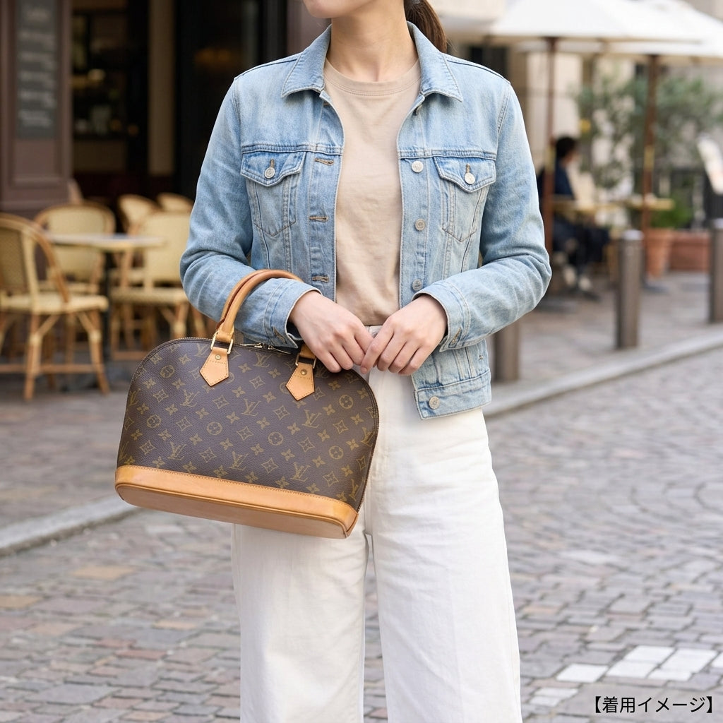 LOUIS VUITTON ルイヴィトン アルマPM モノグラム ハンドバッグ