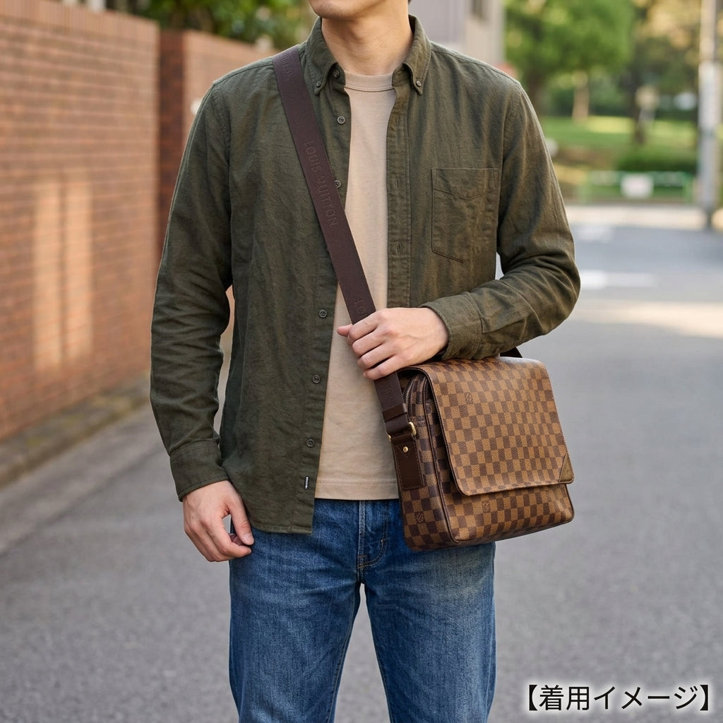 LOUIS VUITTON ルイヴィトン シェルトンMM ダミエ ショルダーバッグ