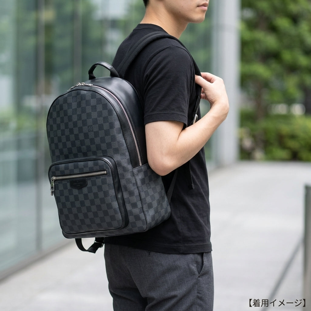 LOUIS VUITTON Josh Damier Graphite Backpack/Daypack Damier