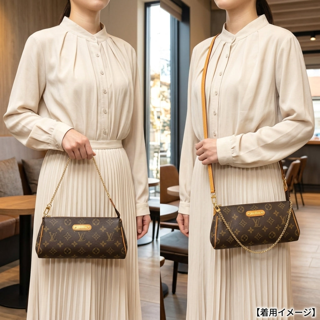 Louis Vuitton モノグラム ショルダーバッグ エヴァ ルイ ヴィトン LOUIS VUITTON ルイヴィトン エヴァ モノグラム ショルダーバッグ