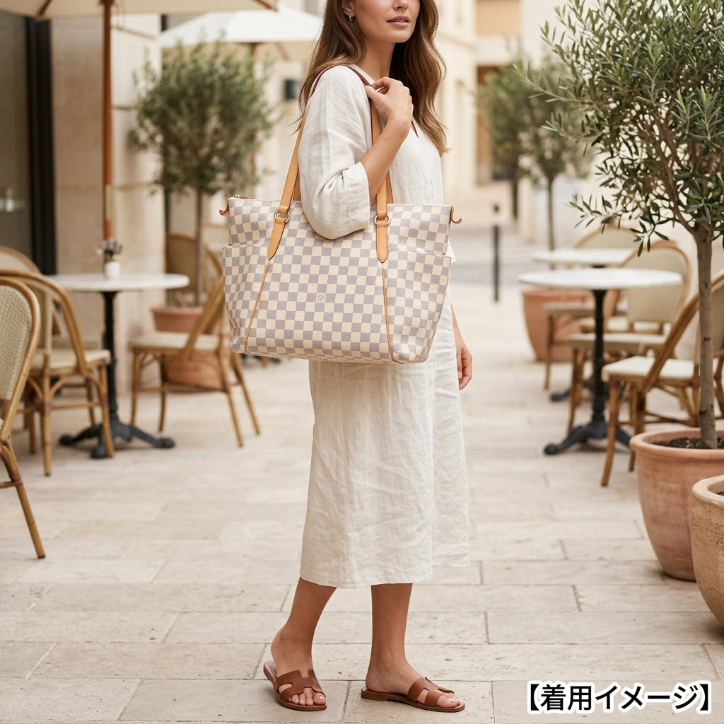 LOUIS VUITTON ルイヴィトン トータリーMM ダミエアズール トート