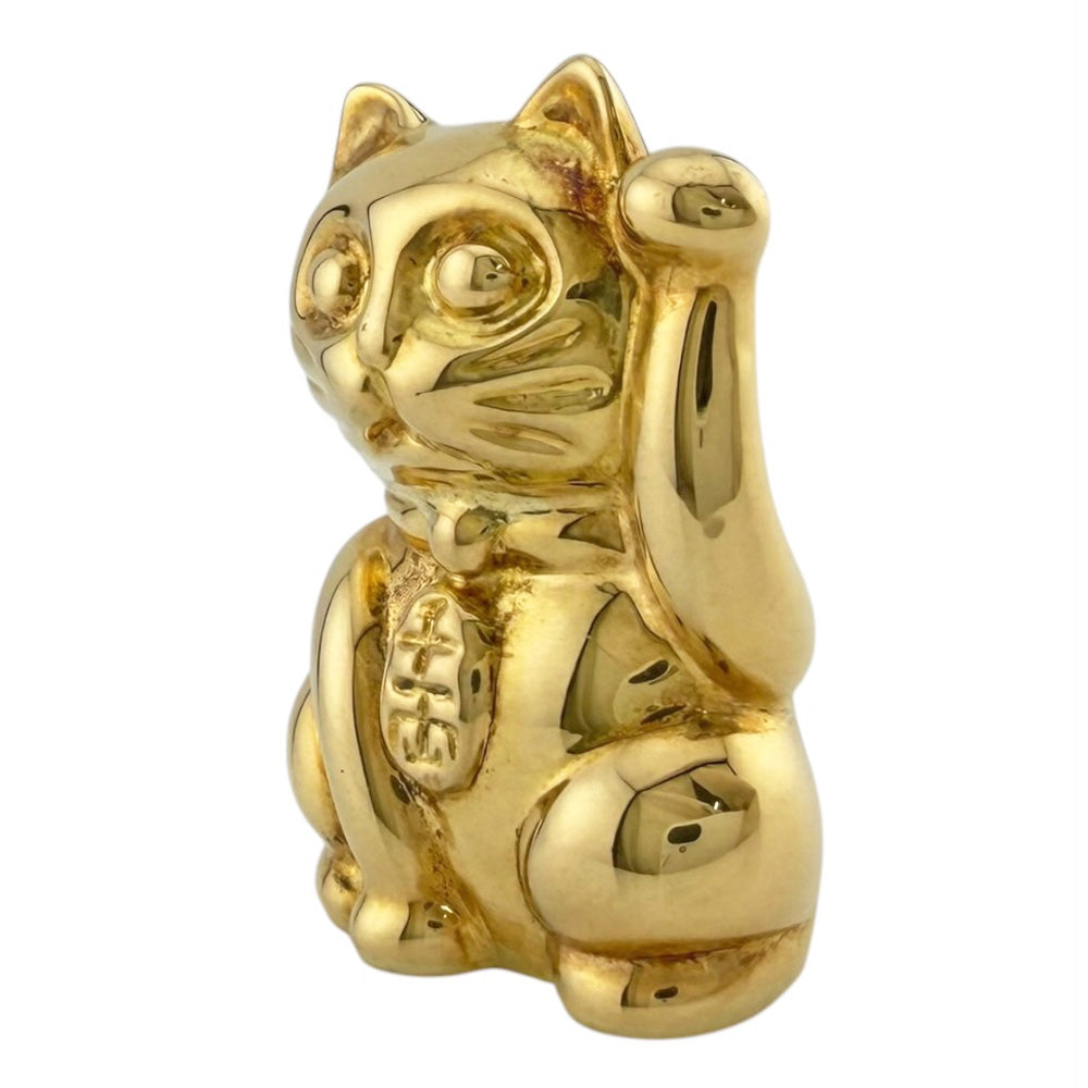 招き猫 まねき猫 純金製 置物 商売繁盛 開店祝い 金運アップ 金運上昇
