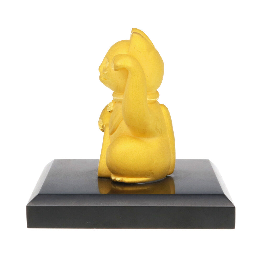 やっちゃん純金招き猫 純金 『招き猫』約0.3g お守り【JUNGOLD】 | JUNGOLD【純金の世界】