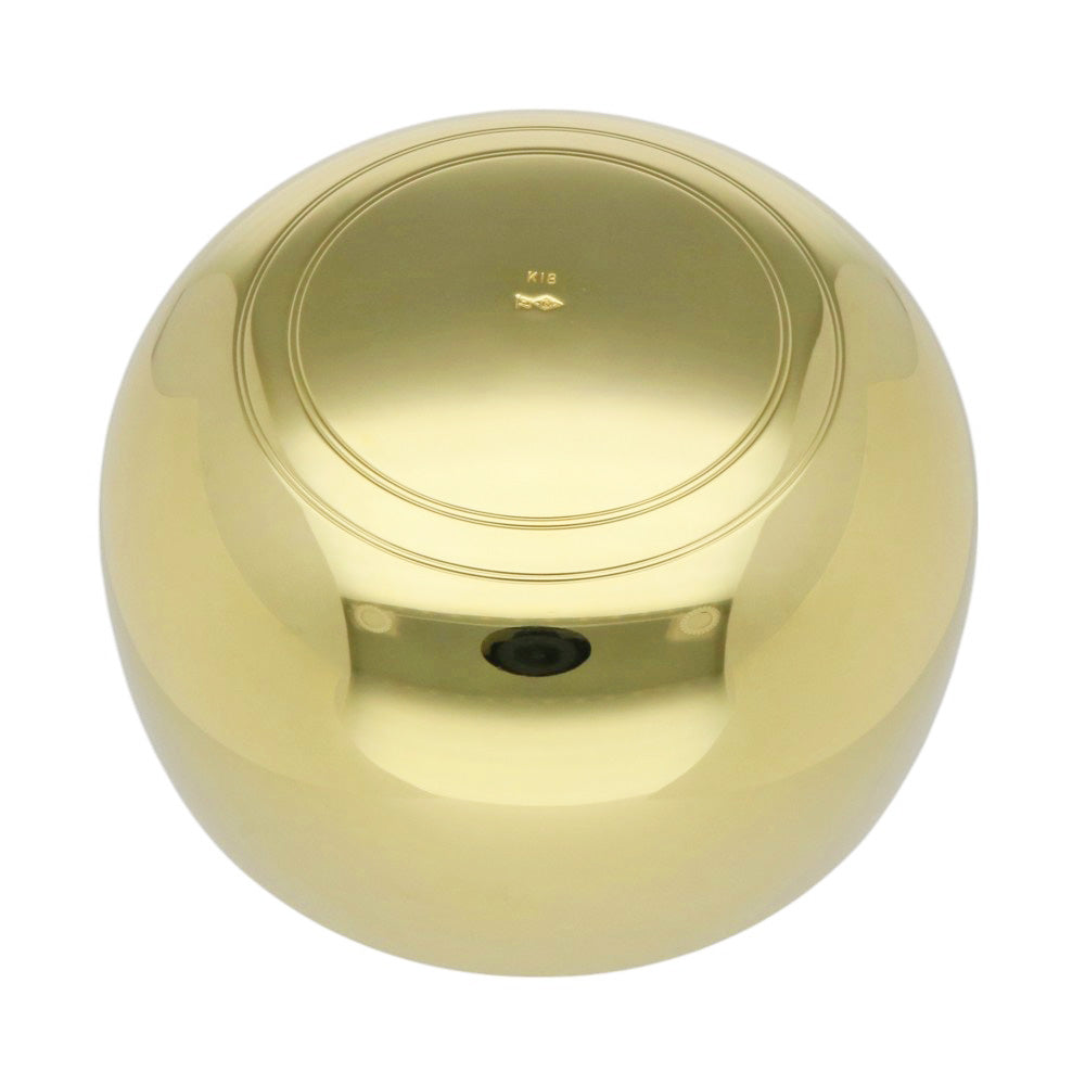 仏具 仏壇 仏鈴 3.6寸 596.2g お鈴 法要 供養 仏具用品 おりん 18金