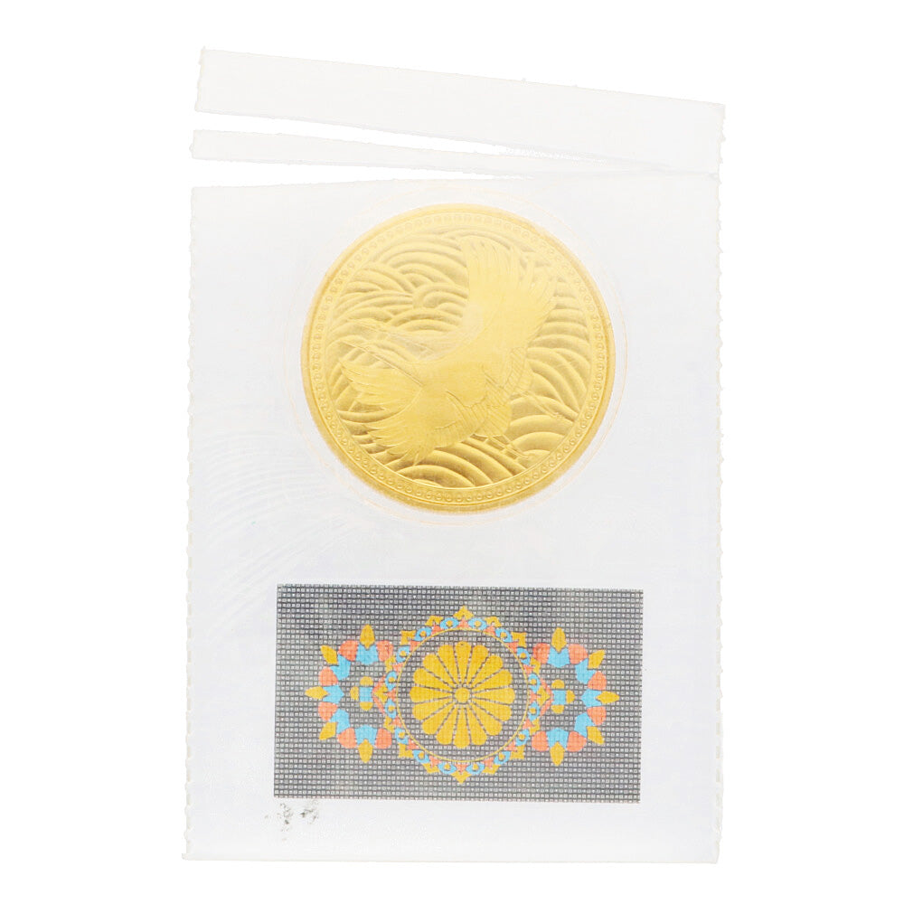 太子殿下结婚纪念50,000 日元金币1993 年纯金纪念币K24 金男女通用二手– 【公式】リサイクルキングオンラインショップ