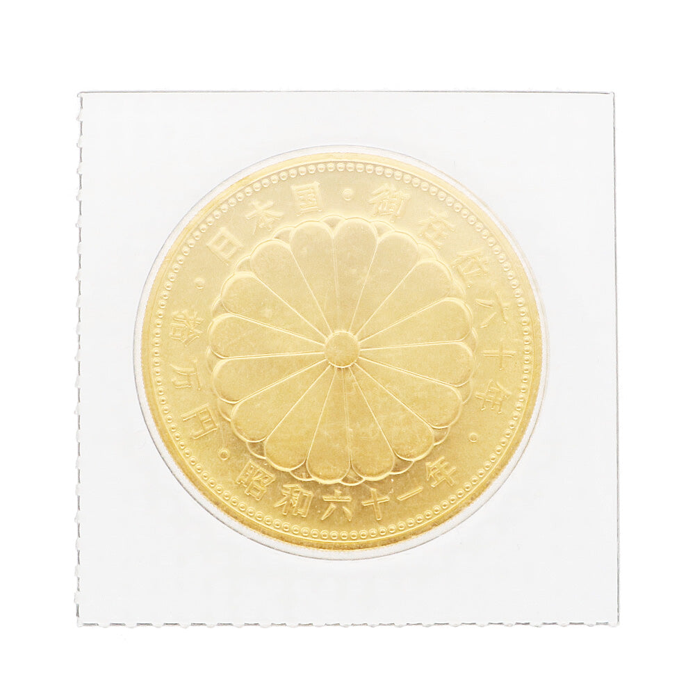 天皇陛下登基60 周年纪念10 万日元金币1985 年纯金纪念币K24 金男女通用– 【公式】リサイクルキングオンラインショップ