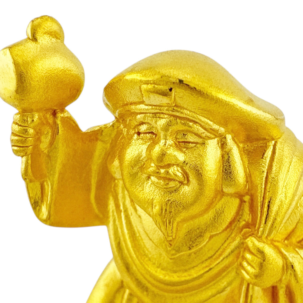Daikokuten Daikoku-sama Seven Lucky Gods Pure Gold Ornament Lucky
