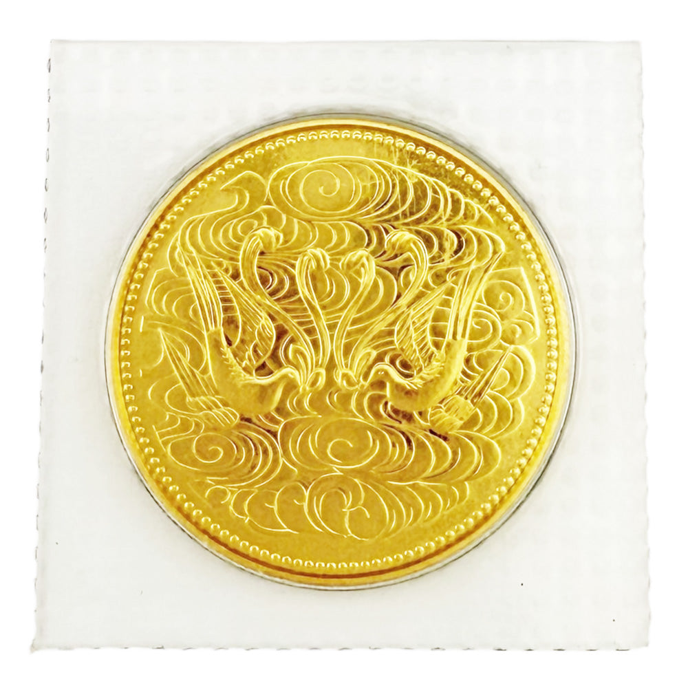 天皇皇族　額 昭和62年発行】天皇陛下御在位60周年記念 10金貨