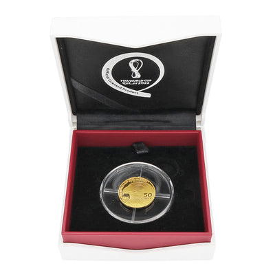 FIFAワールドカップカタール2022 公式記念コイン フットボール