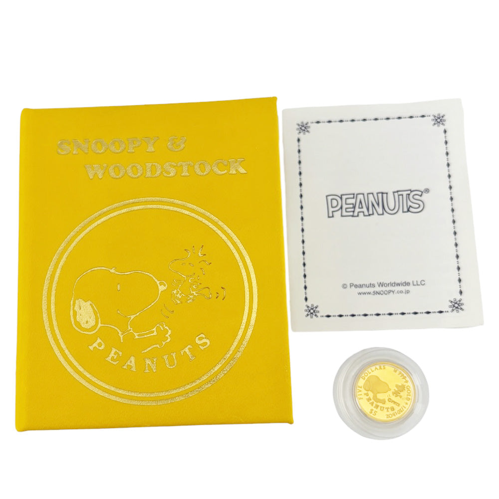 PEANUTS SNOOPY ピーナッツ スヌーピー ドル 1.5g 1/20オンス クック島