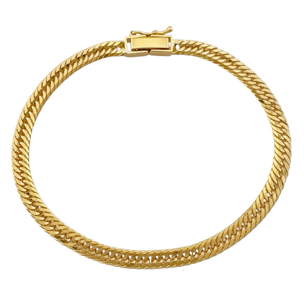 喜平 ブレスレット 12面トリプル 12DCT 16cm 約7g 留め具中折れ式