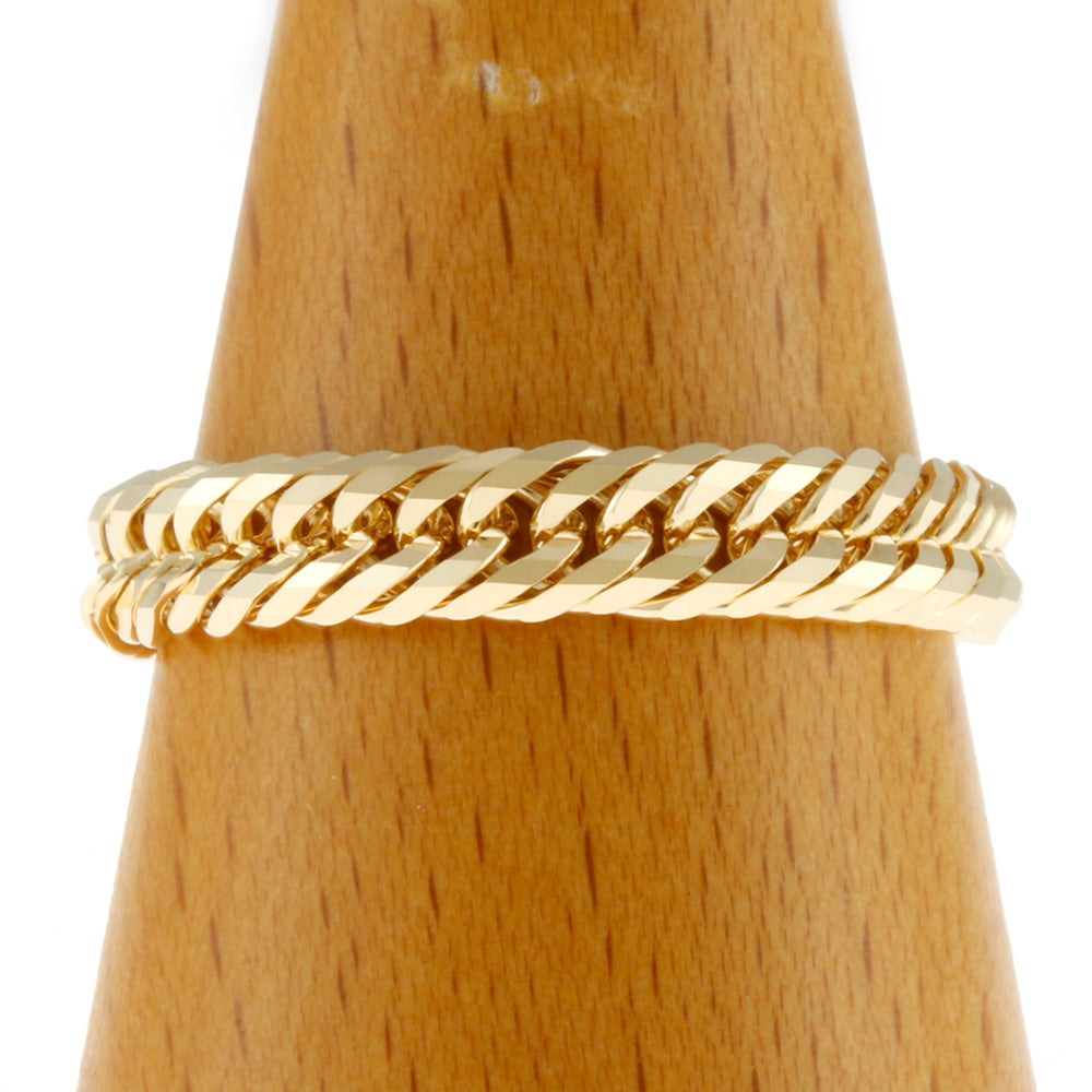 (C101709) K18 喜平 12面トリプル リング 19号 指輪 楽天市場】K18 18金 トリプル 12面トリプル 喜平 リング 19号 リング幅