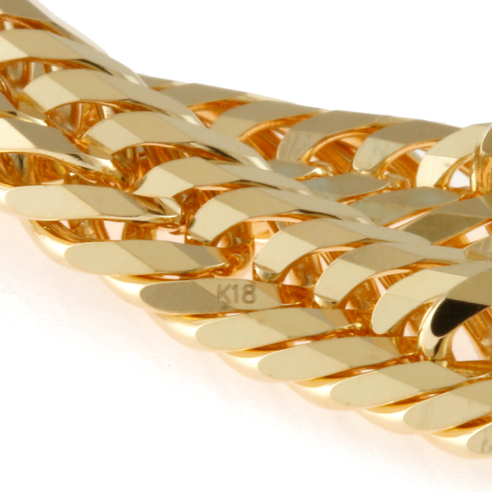 (C101709) K18 喜平 12面トリプル リング 19号 指輪 喜平 リング・指輪 12DCT 12面トリプル リング 指輪 19号 18金 K18