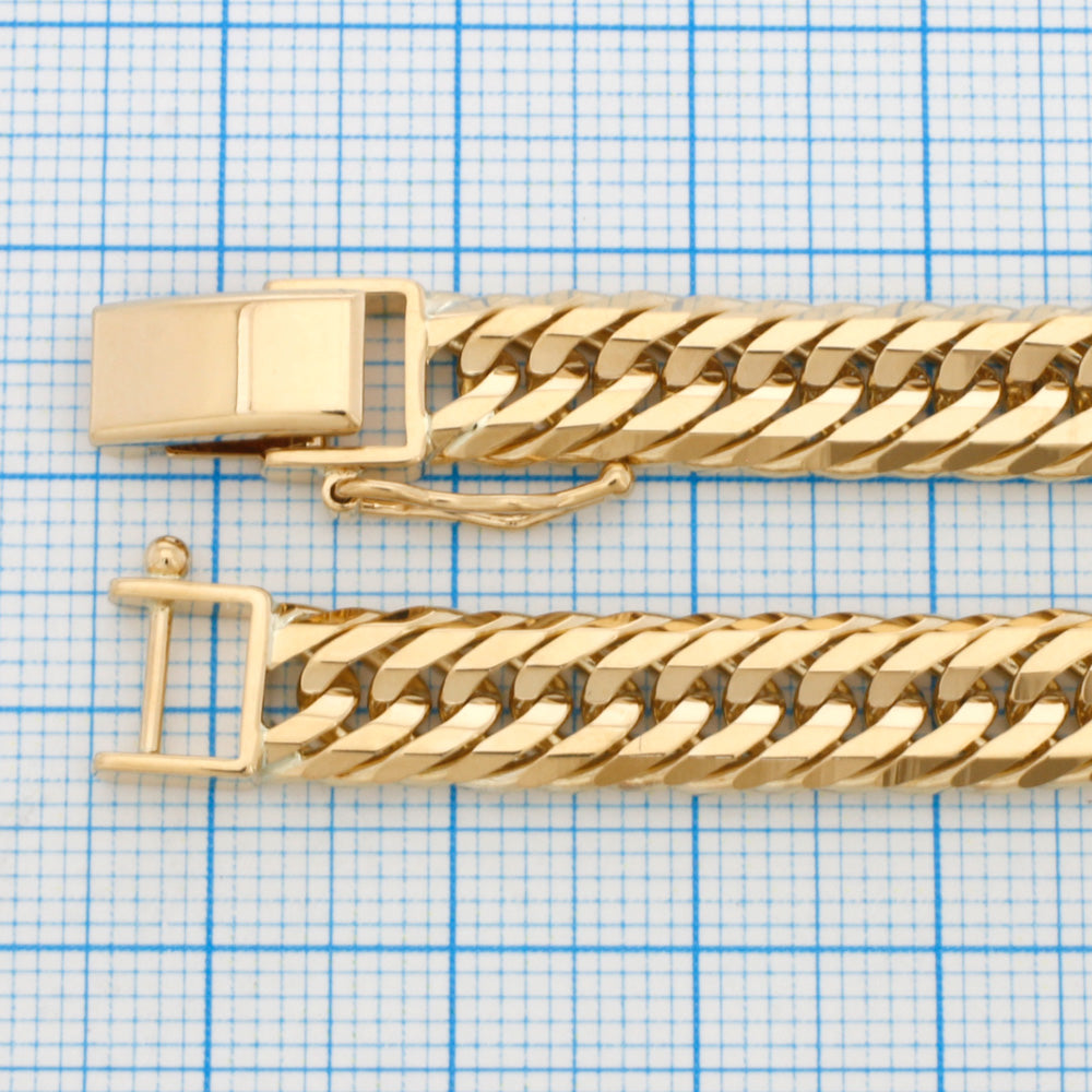 喜平 ブレスレット 約31g 12面トリプル 12DCT 20cm 留め具中折れ式
