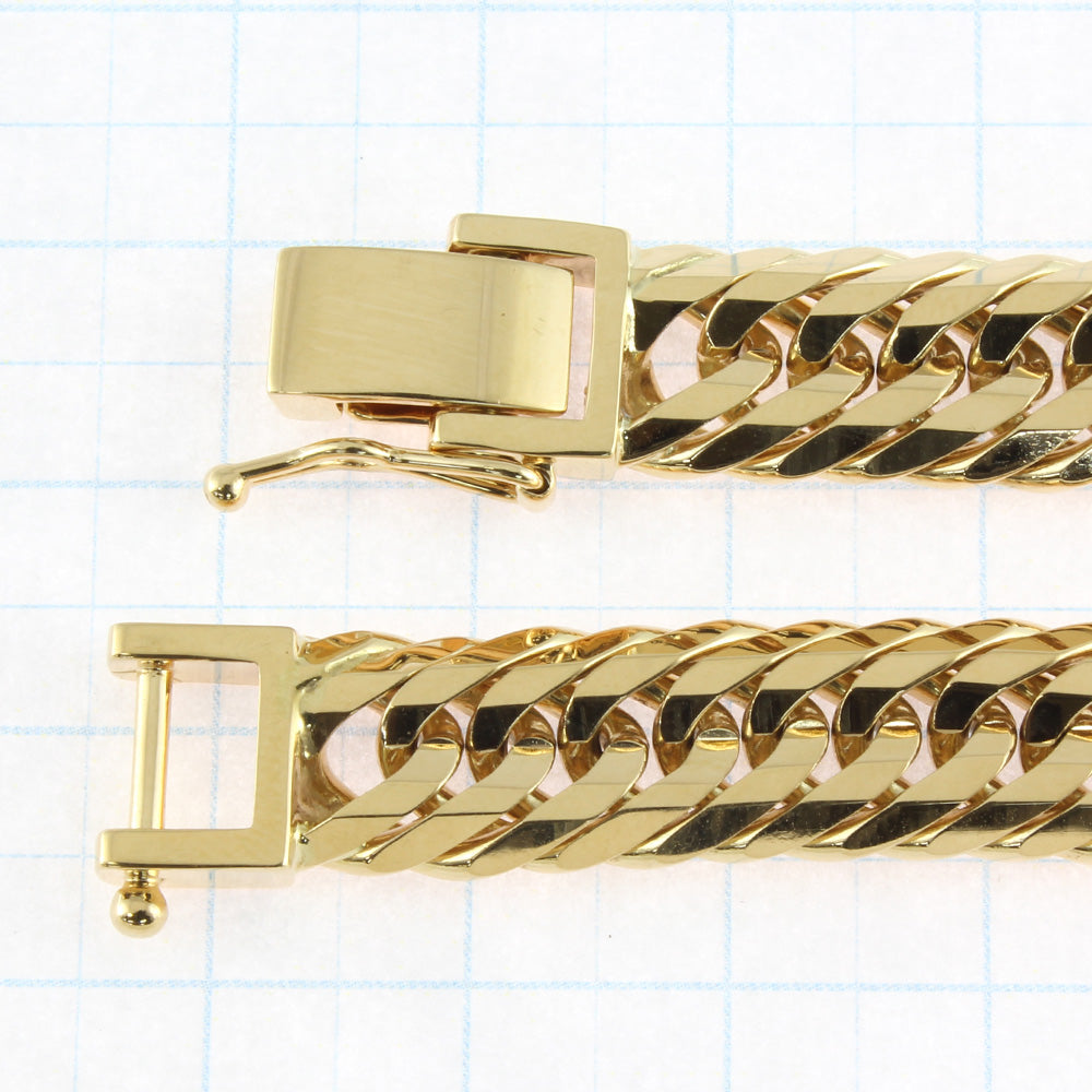 喜平 ブレスレット 約50g 12面トリプル 12DCT 20cm 留め具中折れ式