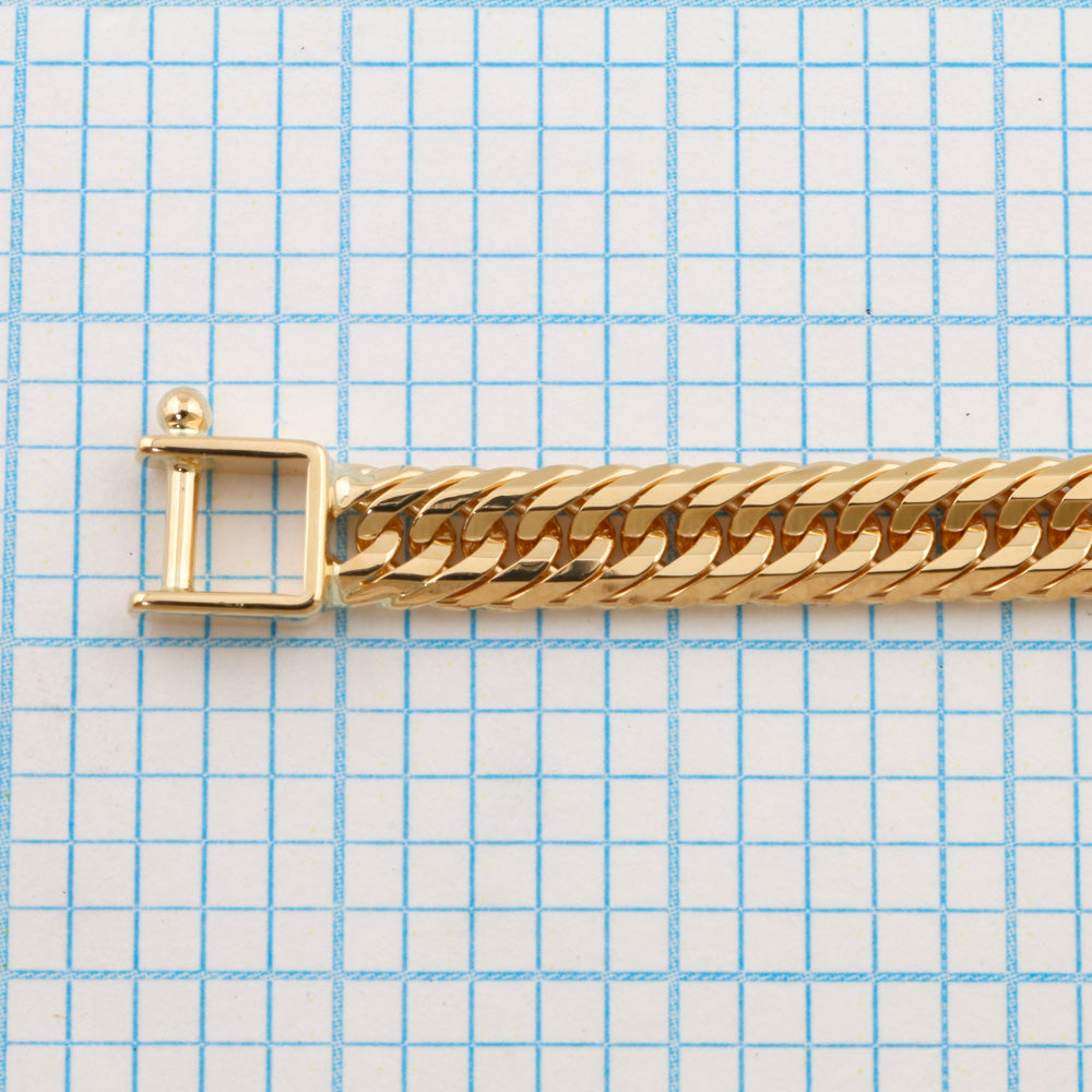 喜平 ネックレス 約23g 12面トリプル 12DCT 45cm 留め具 中折れ式