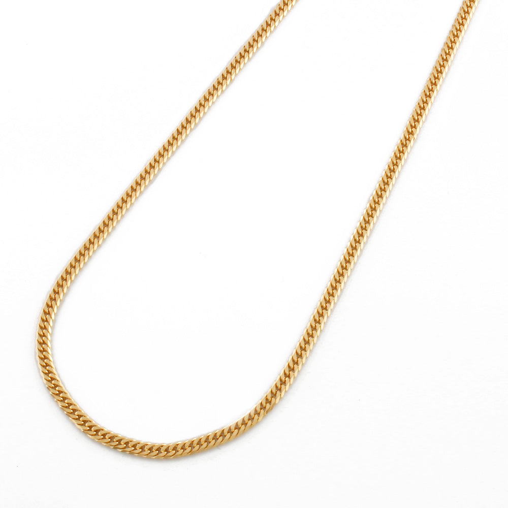 喜平 ネックレス 6面ダブル 6DCW 40cm 約10g 留め具 中折れ式 18金 K18