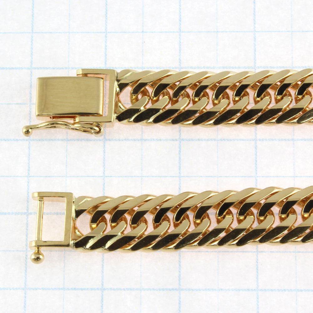喜平 ブレスレット 約30g 8面トリプル 8DCT 20cm 留め具 中折れ式