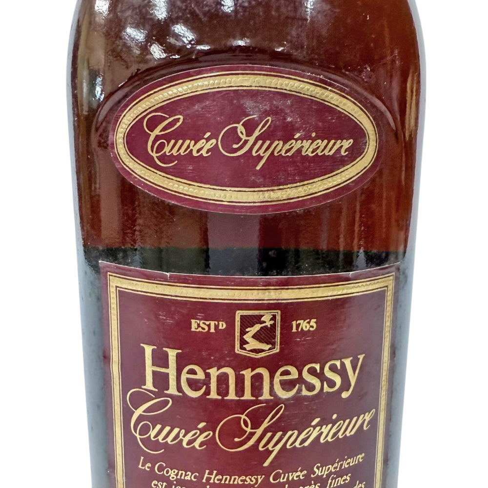 Hennessy Cuvee Superior Cognac Old Liquor Unopened Brandy Unisex