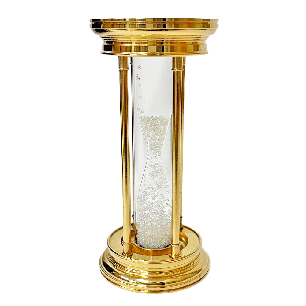 デビアス de beers 砂時計 日本限定 2000個 レア オブジェ メタル ユニ  