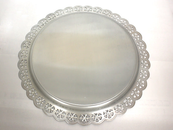 シルバープレート silverplate トレイ 盆 限界値下げ祭70-OF】 シルバープレート製 トレー SILVER PLATED 銀