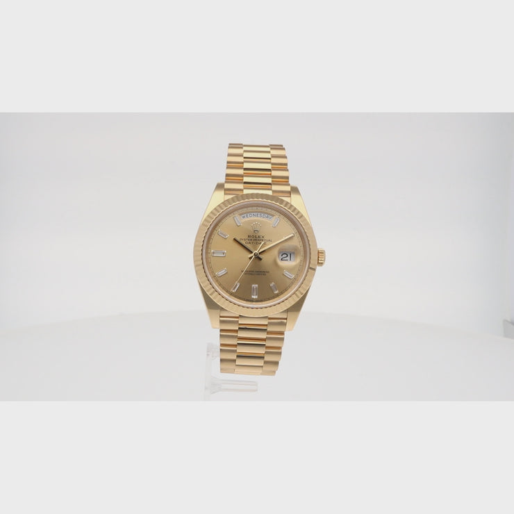 ROLEX ロレックス デイデイト オイスターパーペチュアル 腕時計 18金