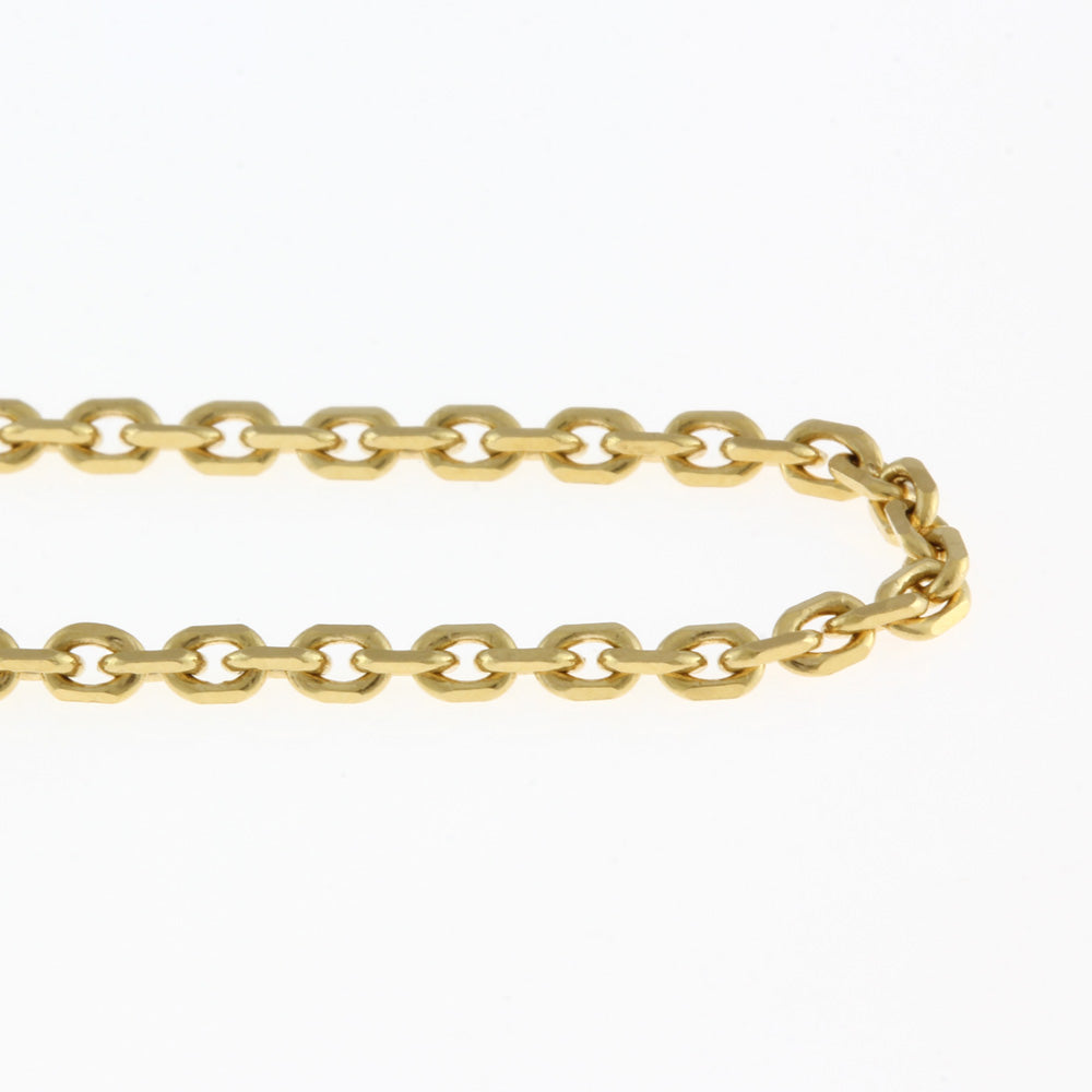 K18ネックレスチェーン(ジャンク品) 中古】 K18 ネックレスチェーン 小豆チェーン 18金 K18ゴールド