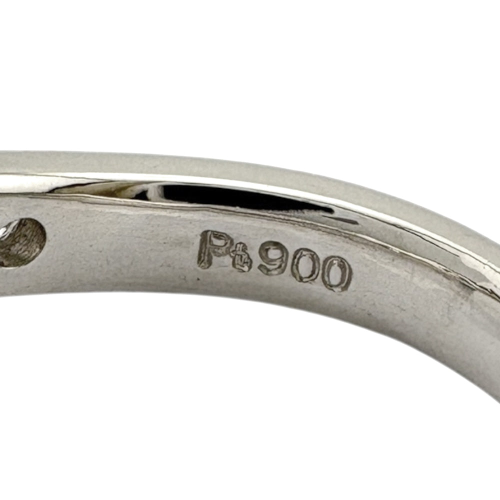 プラチナ　ダイヤモンド　リング　10号 リング 指輪 10号 Pt900プラチナ ダイヤモンド レディース 中古