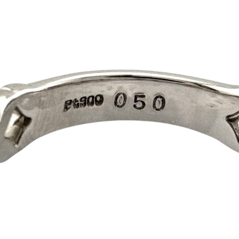 リング Pt900 約11号 ダイヤ0.382ct リング 指輪 11号 Pt900プラチナ ダイヤモンド レディース 中古