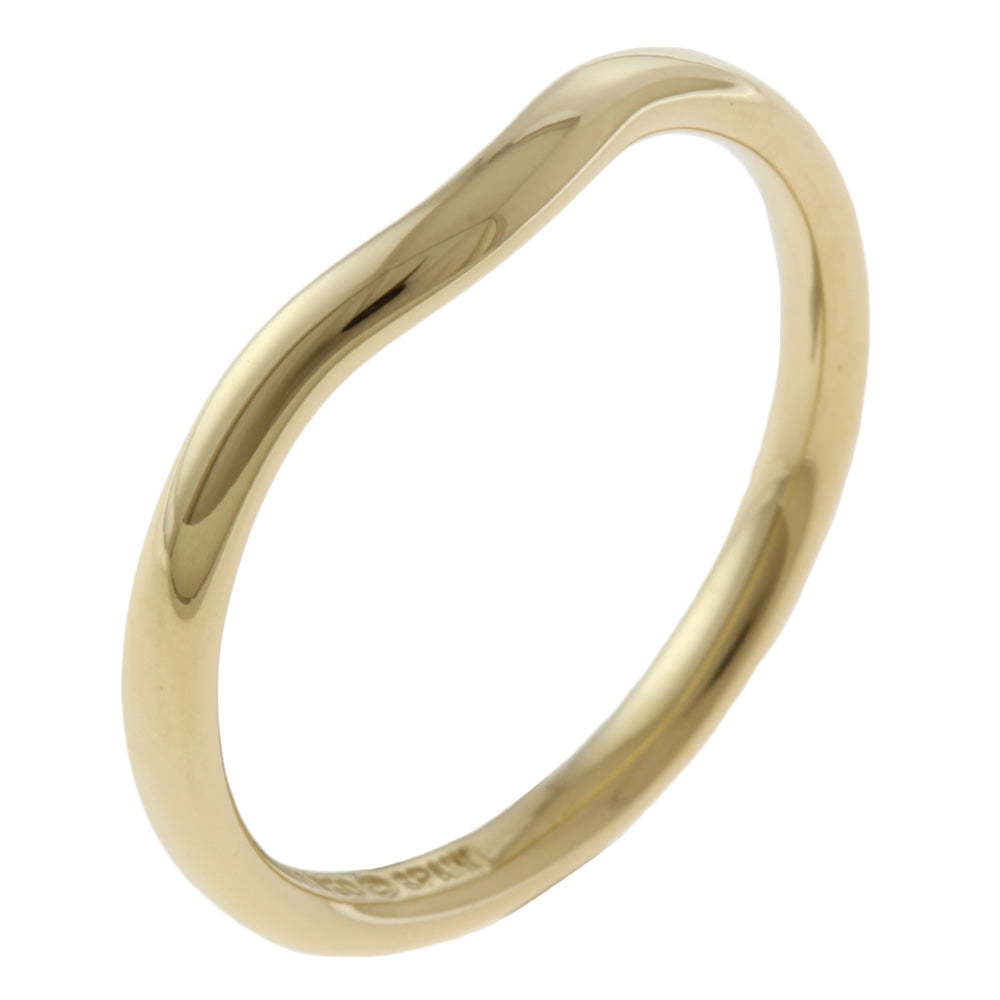 18K ゴールドバンドリング ティファニー トゥルー バンドリング ダイヤモンド 18K ゴールド 幅