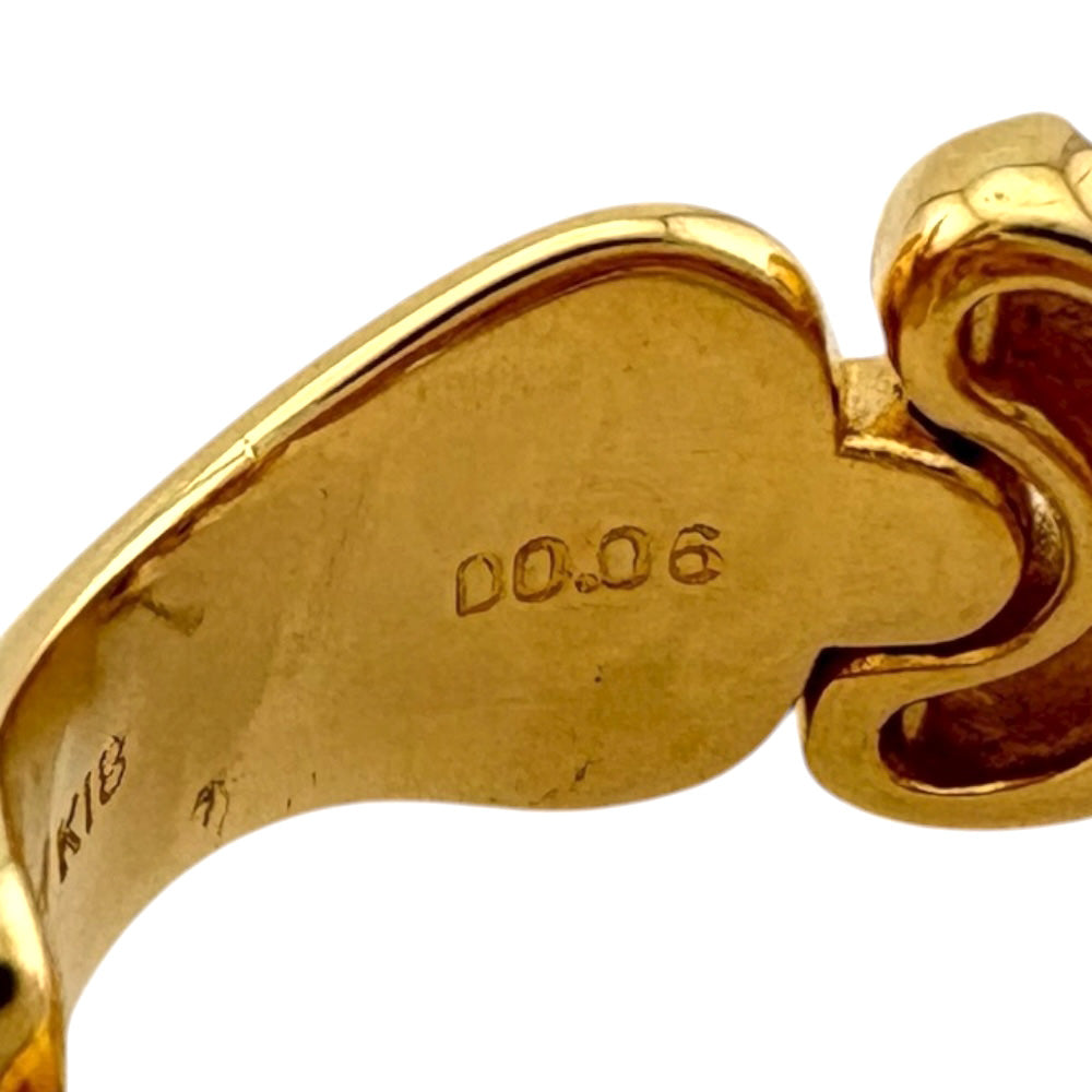 中古 K18 イエローゴールド リング 3g サイズ 11 中古 K18 イエローゴールド リング 3g サイズ 11 リング 指輪 11号 18