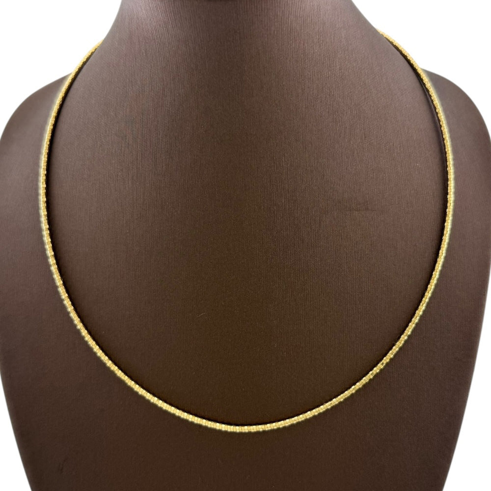 【未使用】yand skin wear pierce 18k 18金 ゴールド ネックレス 18金 K18イエローゴールド レディース 中古 – 【公式