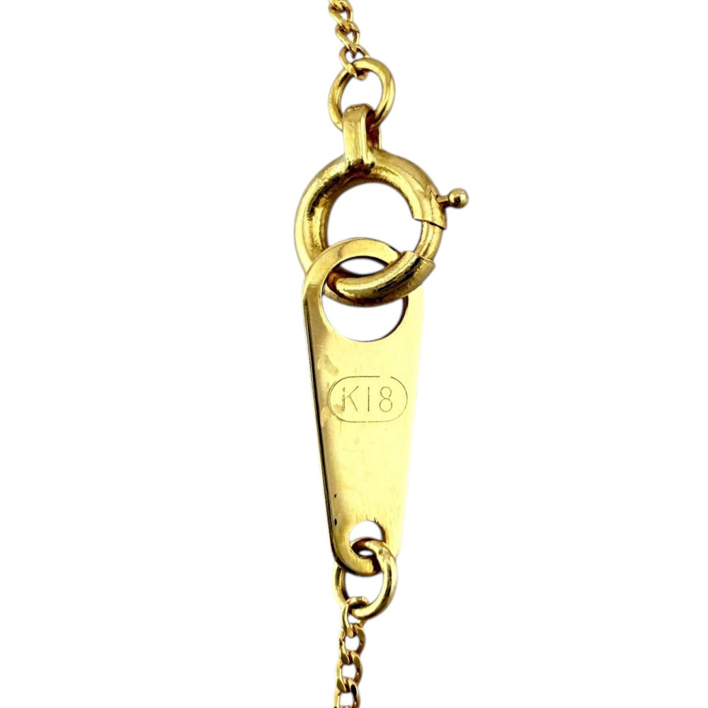 ネックレス 18金 K18ゴールド アクアマリン レディース 中古 – 【公式
