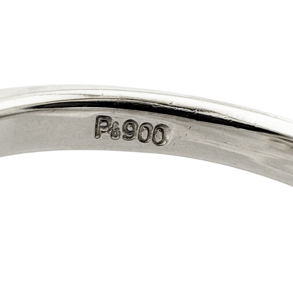 リング 指輪 11号 Pt900プラチナ ダイヤモンド 0.50ct レディース 中古 