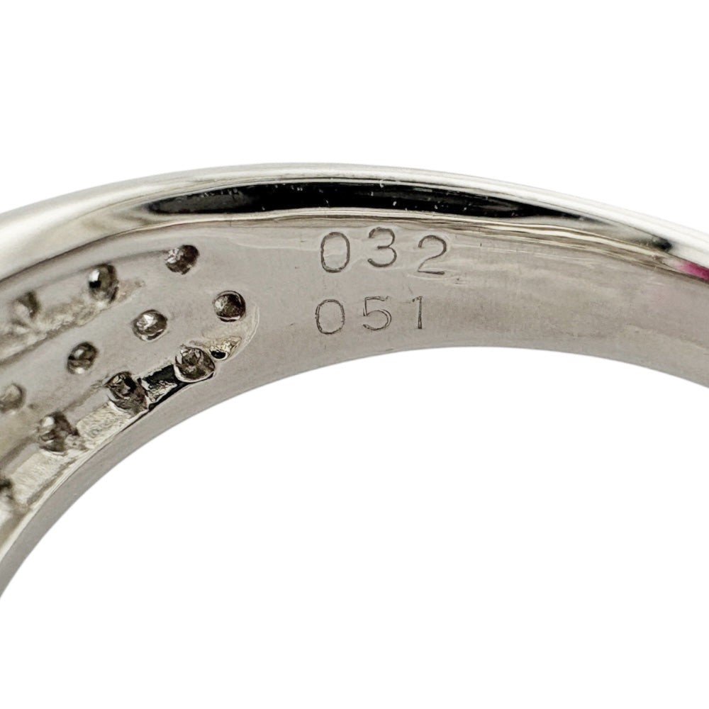 リング 指輪 11号 Pt900プラチナ ルビー レディース 中古 – 【公式