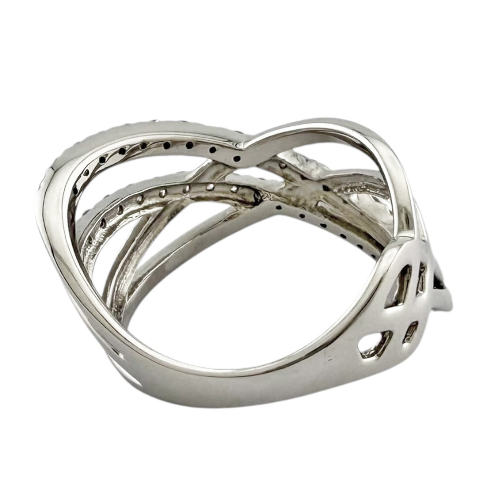 Pt900 プラチナ ルビー0.52ct ダイヤ0.17ct リング 指輪 レディース 9  