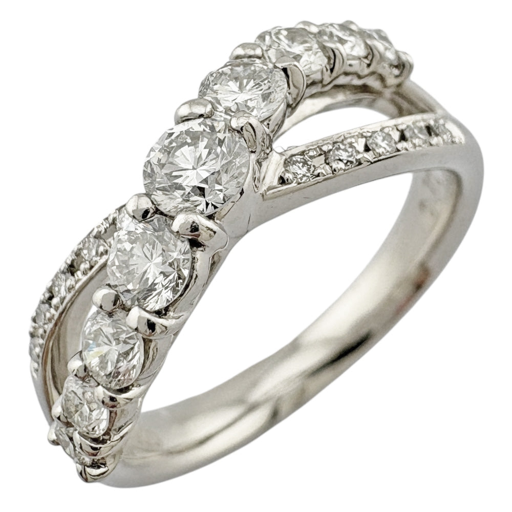 プラチナダイヤモンドリング 12号