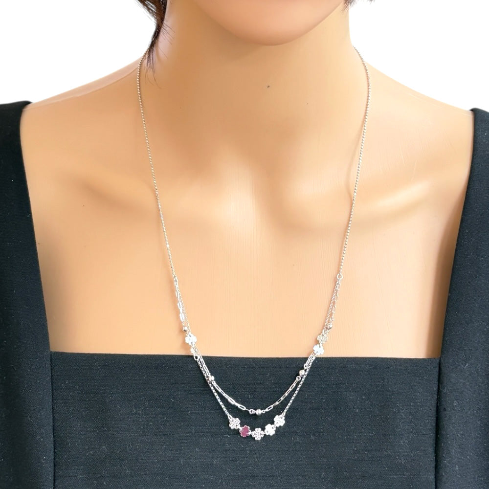 ネックレス 18金 K18ホワイトゴールド レディース 中古 – 【公式